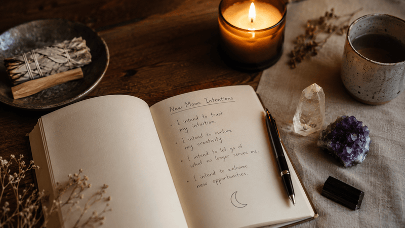 A Simple New Moon Ritual for Intention Setting - TalisVibe
