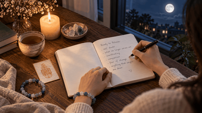 A Full Moon Ritual for Letting Go: Meaning, Reflection, and a Grounded Practice - TalisVibe
