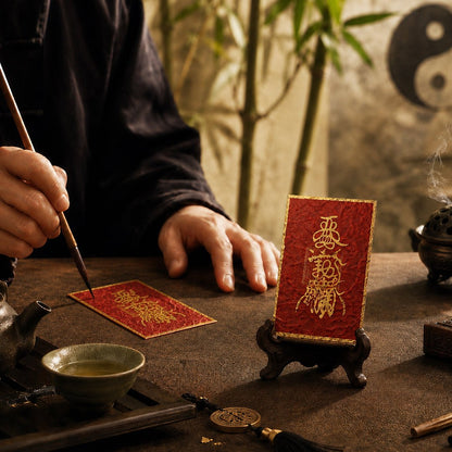 Handwritten Abundance Sigil Card - TalisVibe