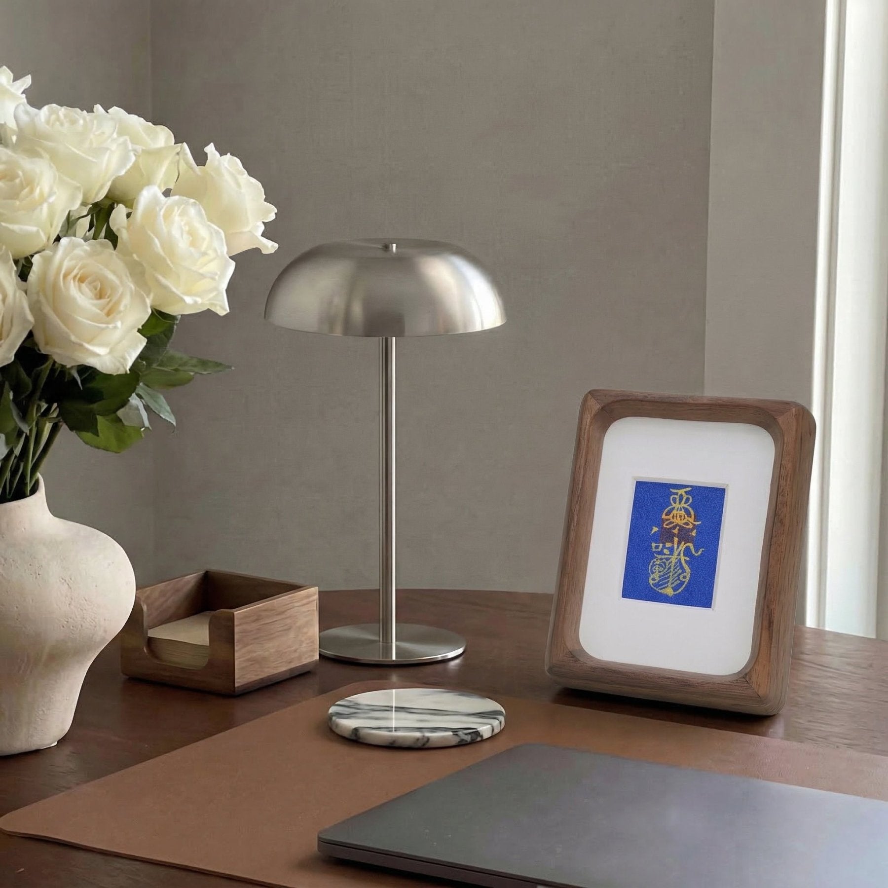 Hand - Drawn Taoist Protection Talisman (Magnetic Frame) - TalisVibe