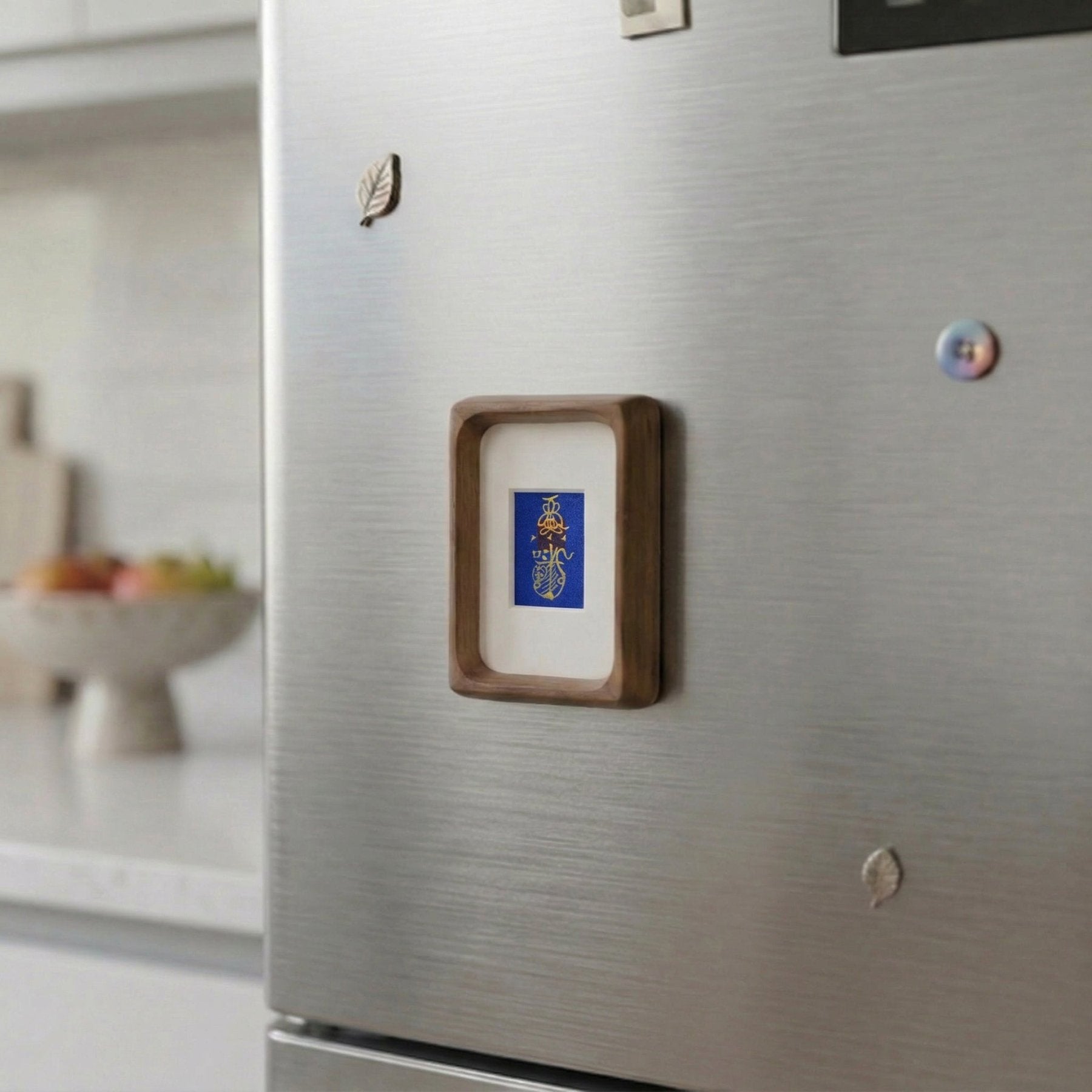 Hand - Drawn Taoist Protection Talisman (Magnetic Frame) - TalisVibe