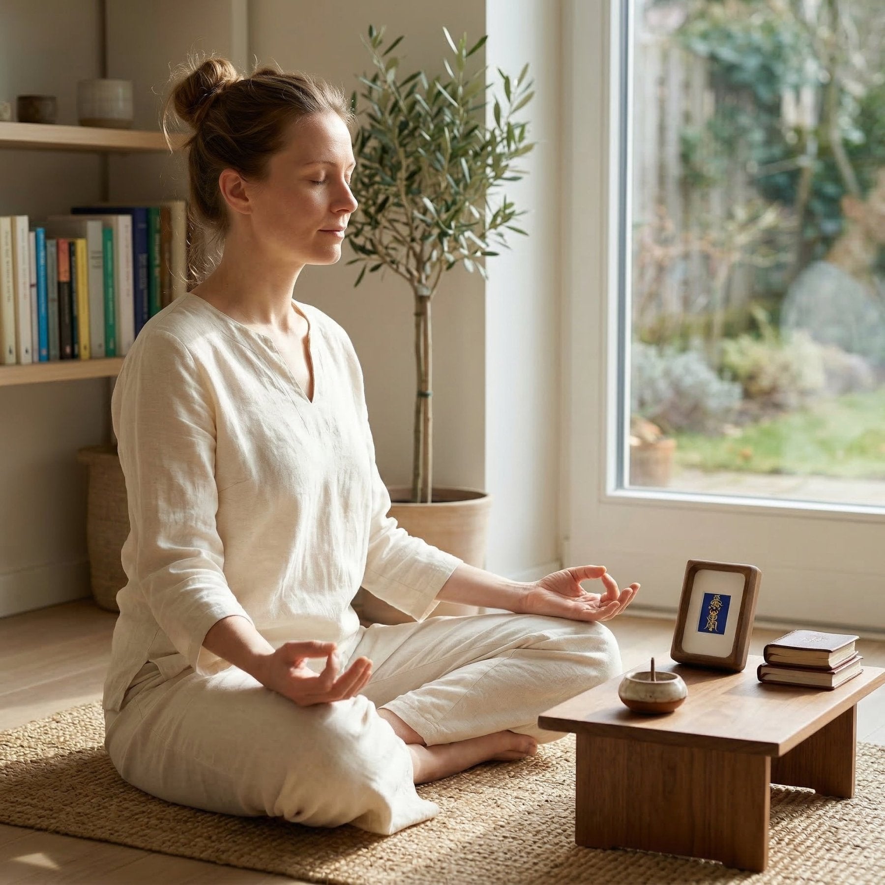 Hand - Drawn Taoist Well - Bing Talisman (Magnetic Frame) - TalisVibe