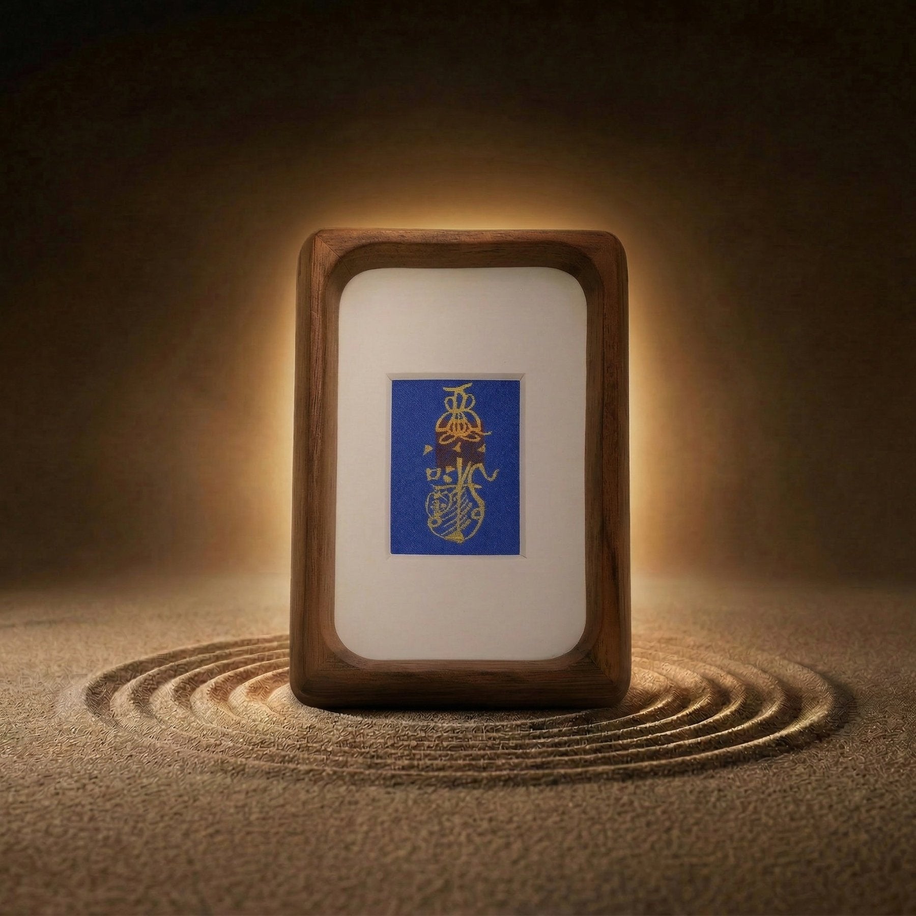 Hand - Drawn Taoist Protection Talisman (Magnetic Frame) - TalisVibe