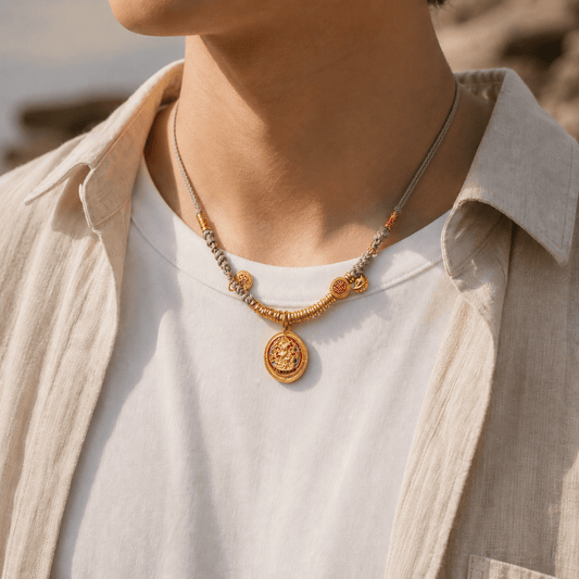 Guardian Blessing｜Zaki Lhamo Layered Cord Necklace - TalisVibe