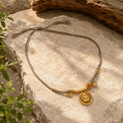 Guardian Blessing｜Zaki Lhamo Layered Cord Necklace - TalisVibe
