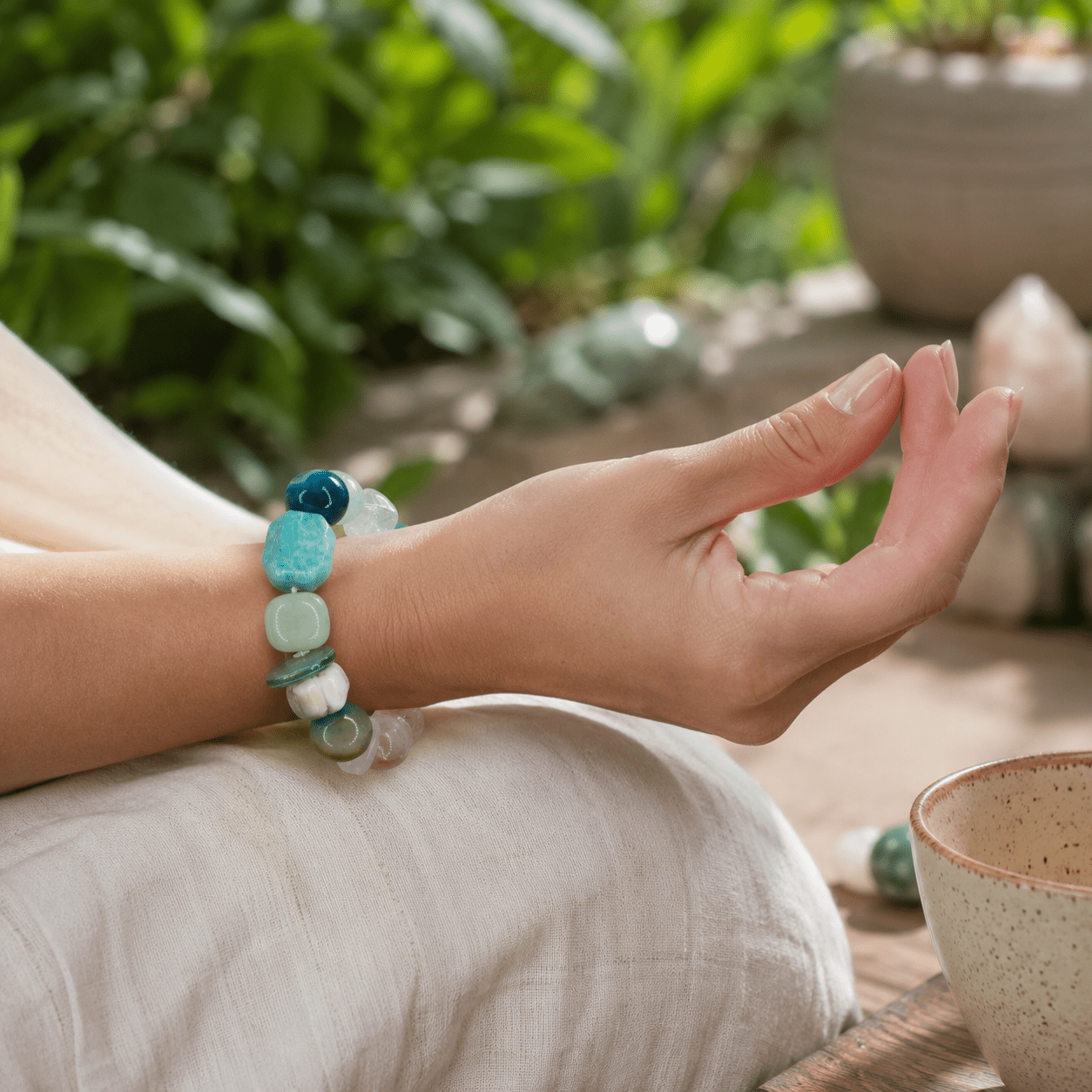 Vitality Blessing｜Blue Flow Energy Bracelet - TalisVibe