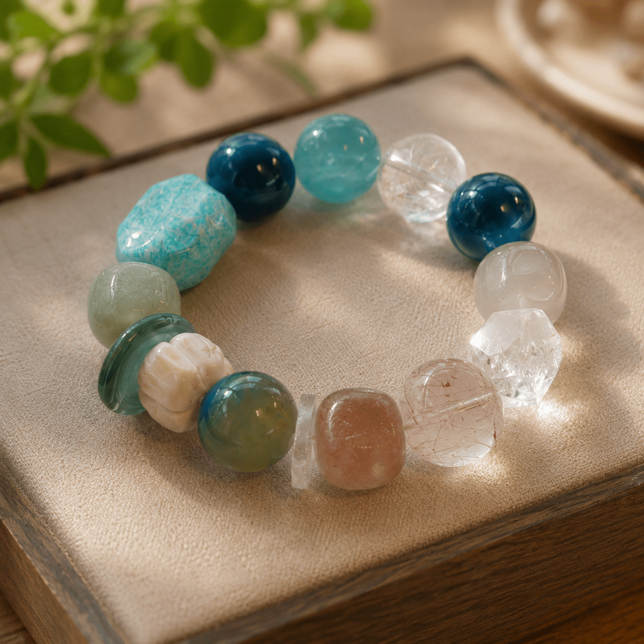 Vitality Blessing｜Blue Flow Energy Bracelet - TalisVibe