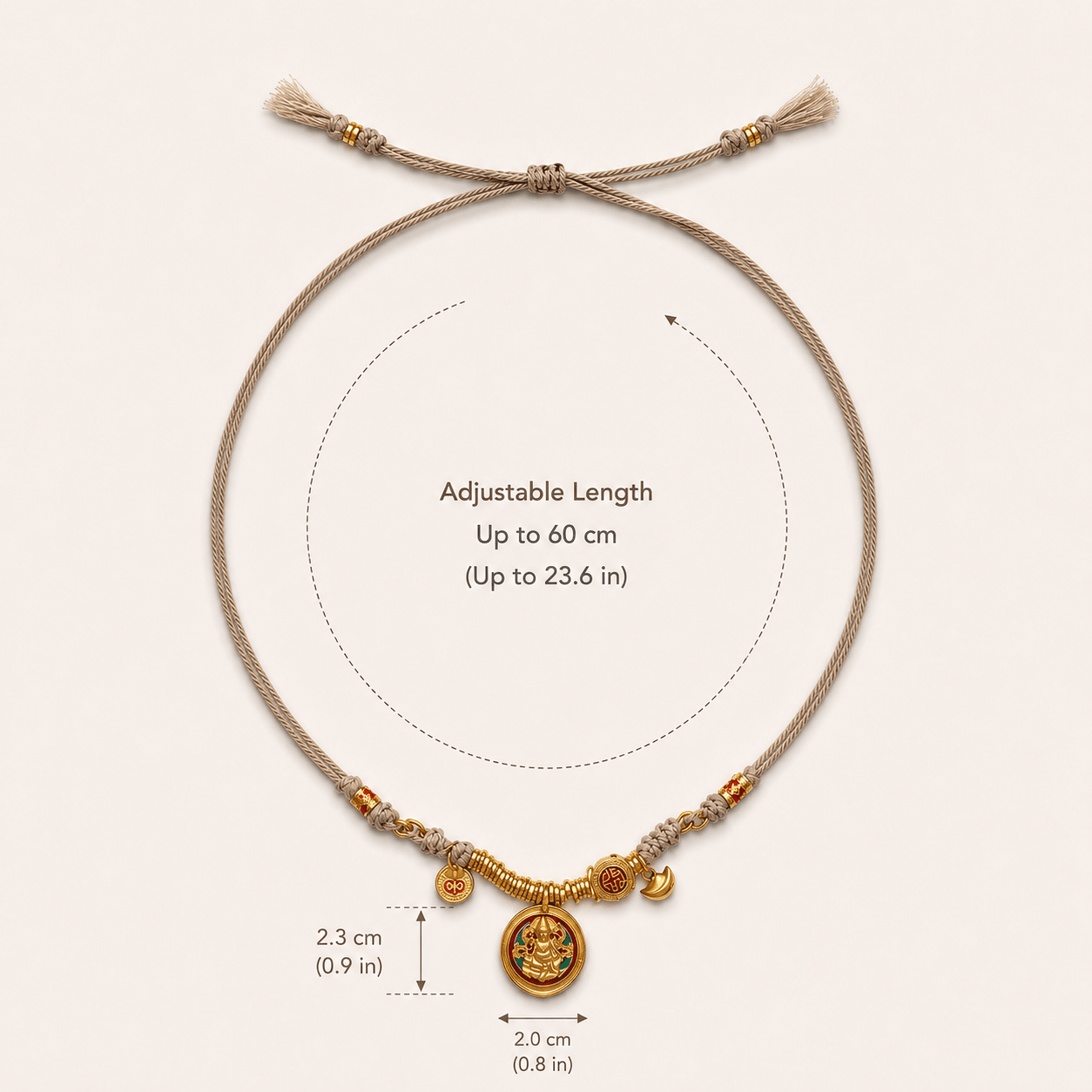 Guardian Blessing｜Zaki Lhamo Layered Cord Necklace - TalisVibe