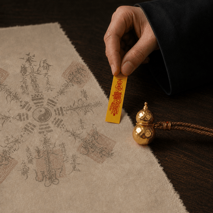 Abundance Blessing｜Golden Hulu Intention Necklace - TalisVibe