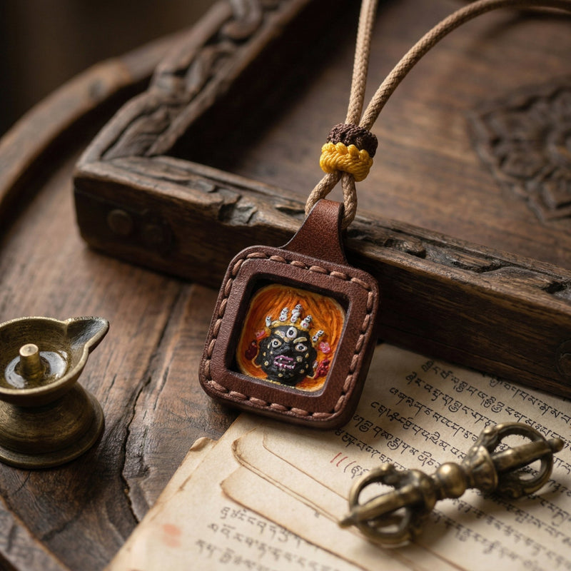 Mahakala Guardian Amulet Necklace