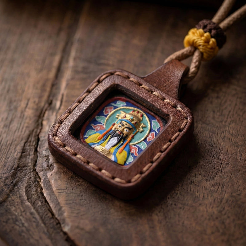Lord Wu Prosperity Amulet Necklace