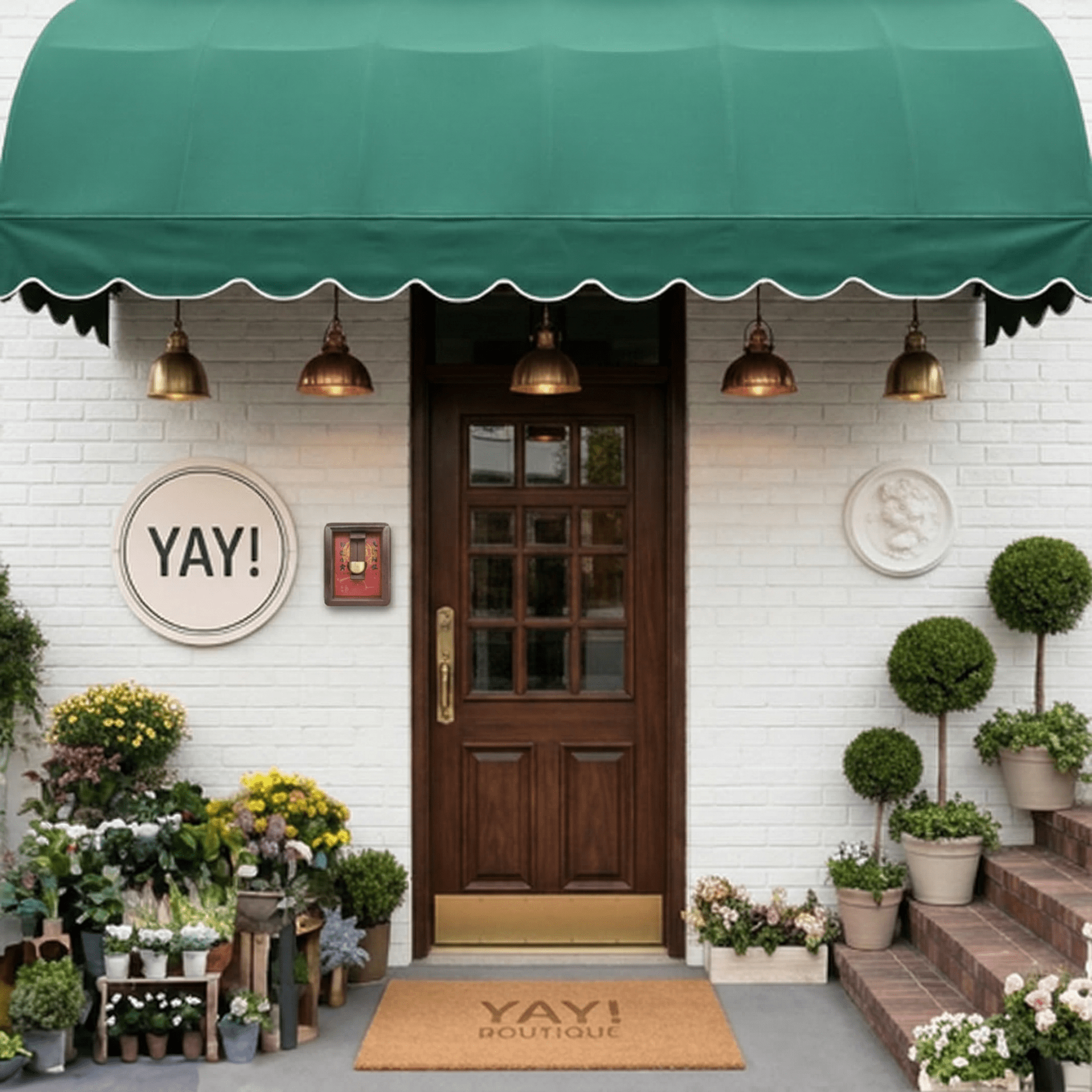 Magnetic Solid Wood Prosperity Door Bell Ornament - TalisVibe