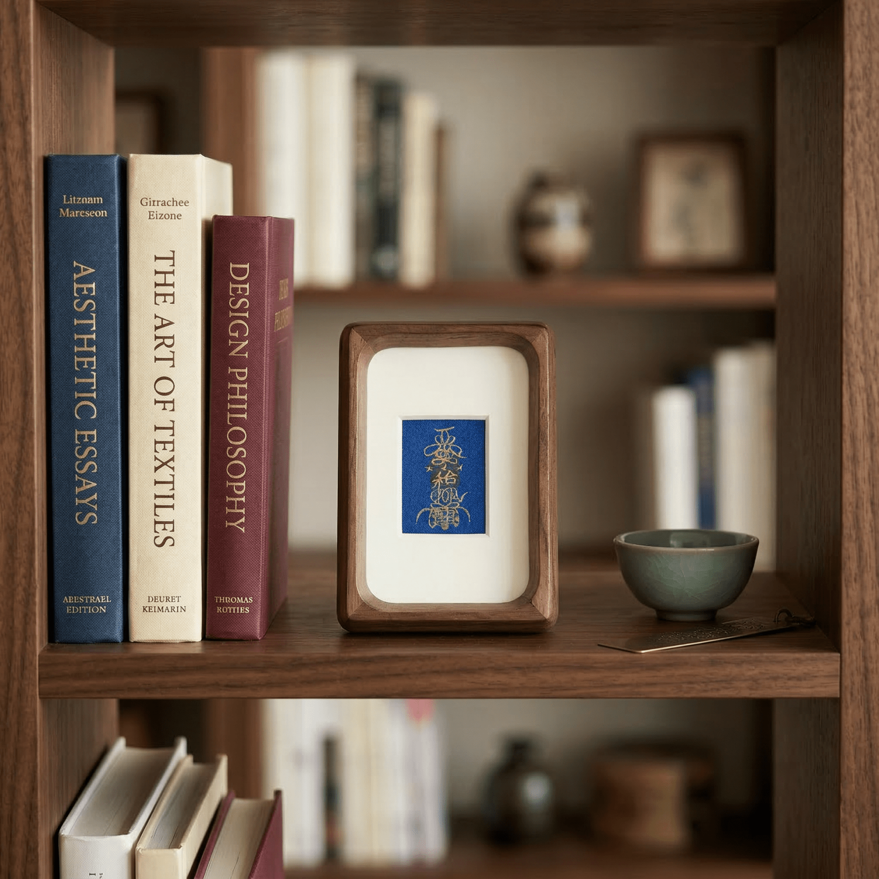 Hand - Drawn Taoist Love & Relationship Talisman (Magnetic Frame) - TalisVibe