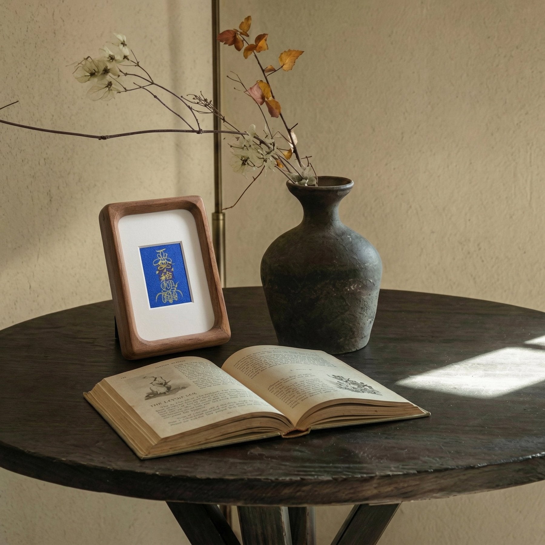 Hand - Drawn Taoist Love & Relationship Talisman (Magnetic Frame) - TalisVibe