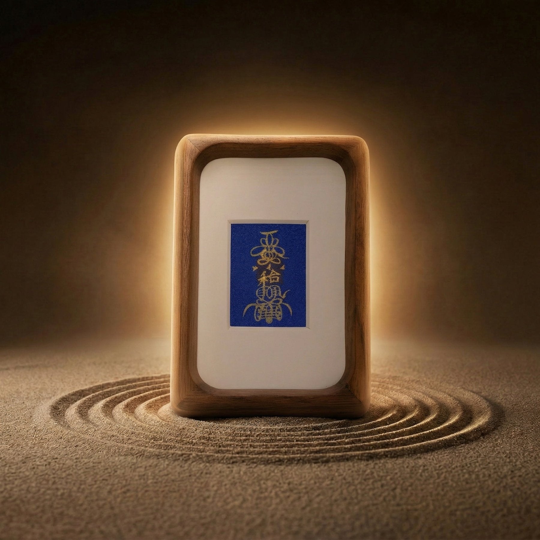 Hand - Drawn Taoist Love & Relationship Talisman (Magnetic Frame) - TalisVibe