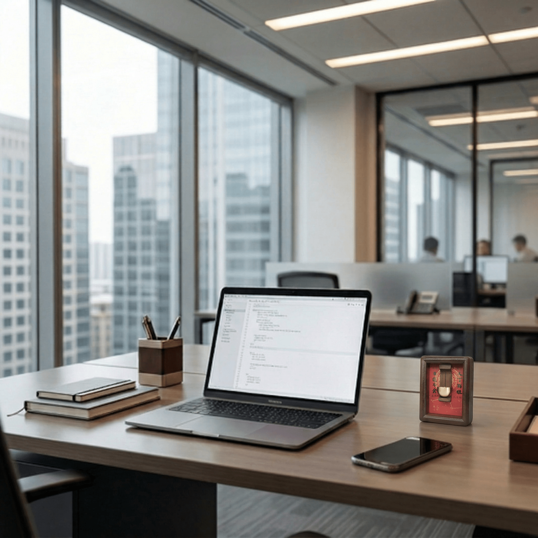 Magnetic Solid Wood Prosperity Door Bell Ornament - TalisVibe