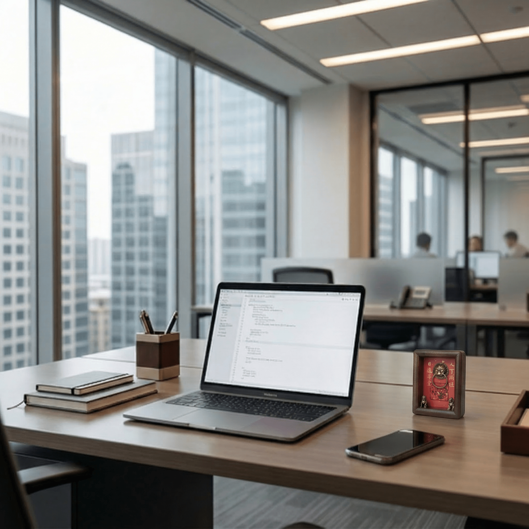Magnetic Solid Wood Guardian Lion Door Ring Ornament - TalisVibe