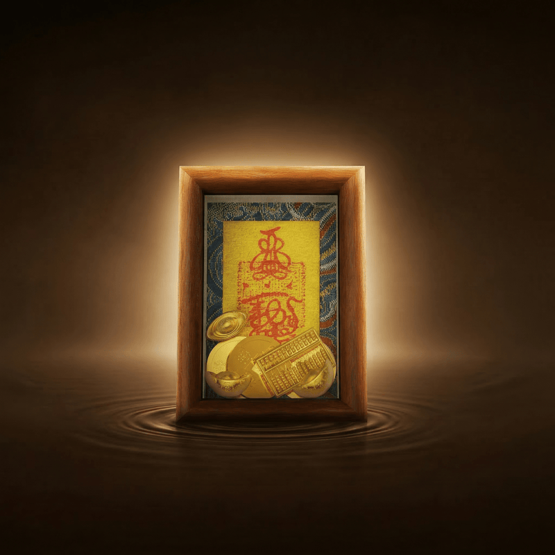Handwritten Abundance Sigil Frame