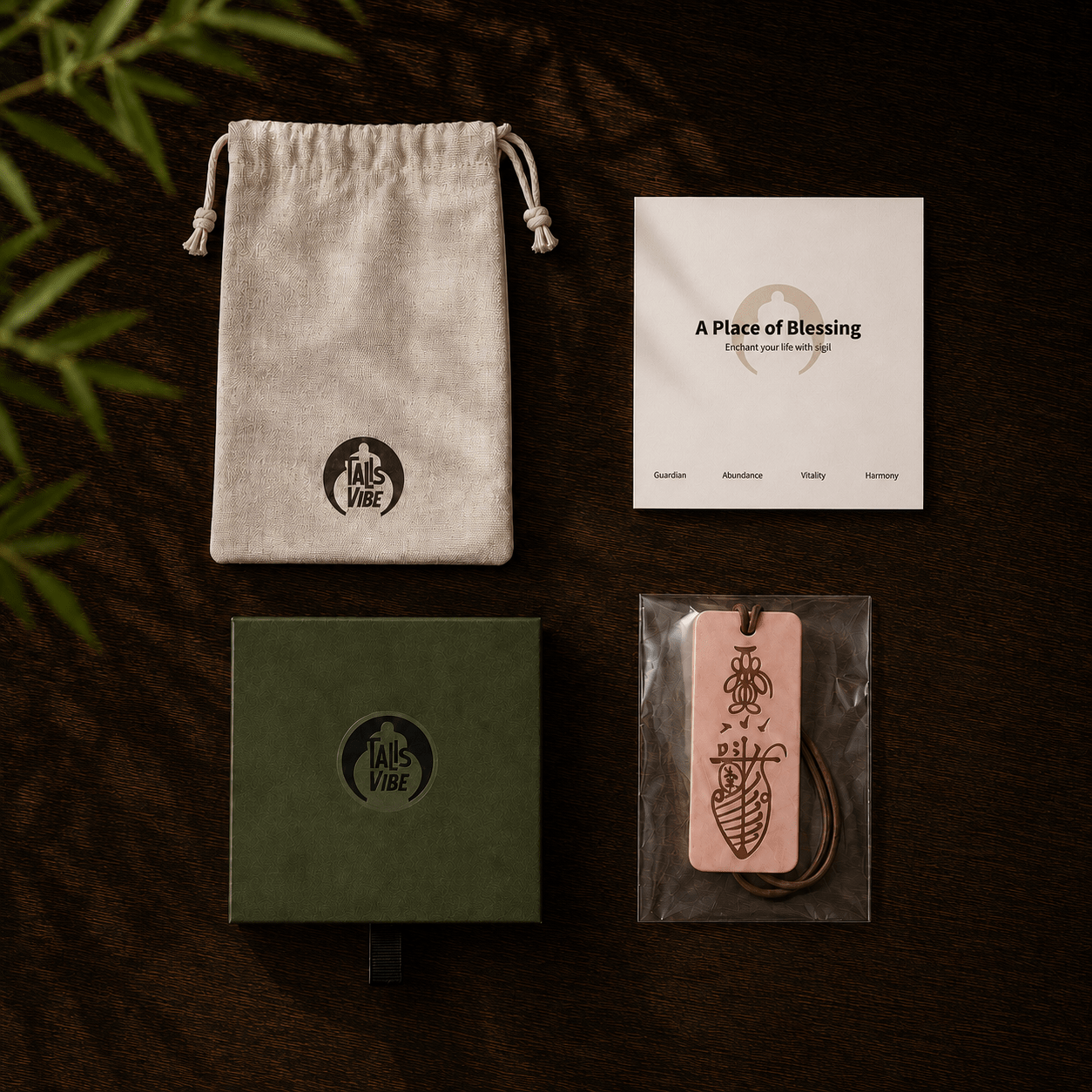 Guardian Blessing｜Handwritten Sigil Necklace - TalisVibe
