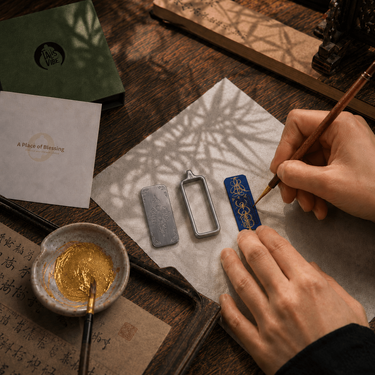 Vitality Blessing｜Handwritten Sigil Necklace - TalisVibe