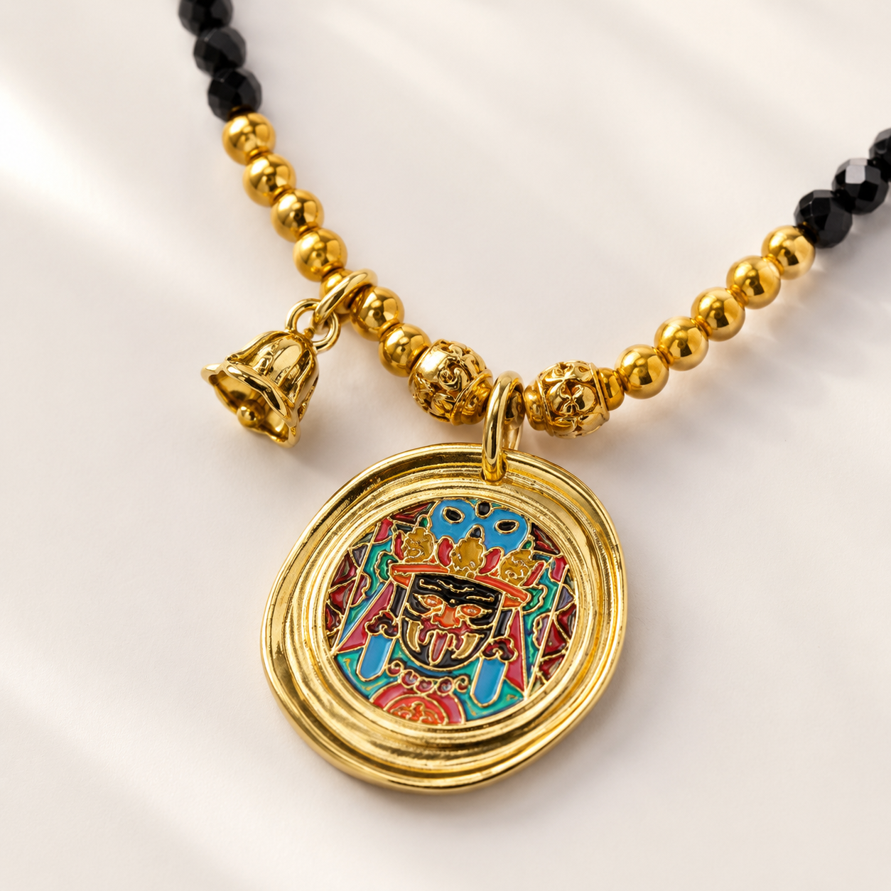 Guardian Blessing｜Zaki Lhamo Black Beaded Necklace