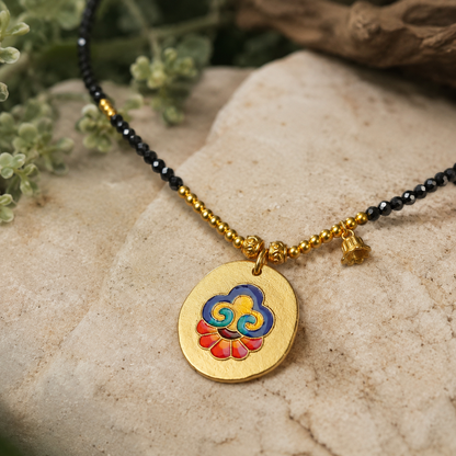 Guardian Blessing｜Zaki Lhamo Black Beaded Necklace