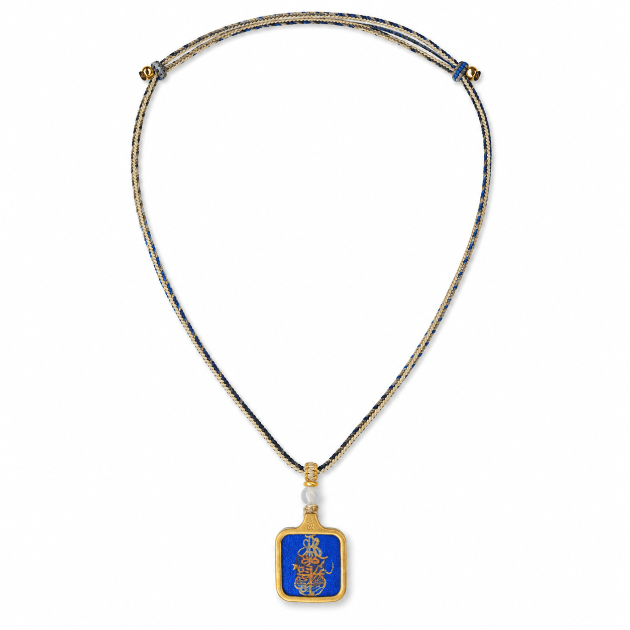 Guardian Blessing ｜Necklace (Square) - Handwritten Sigil - TalisVibe