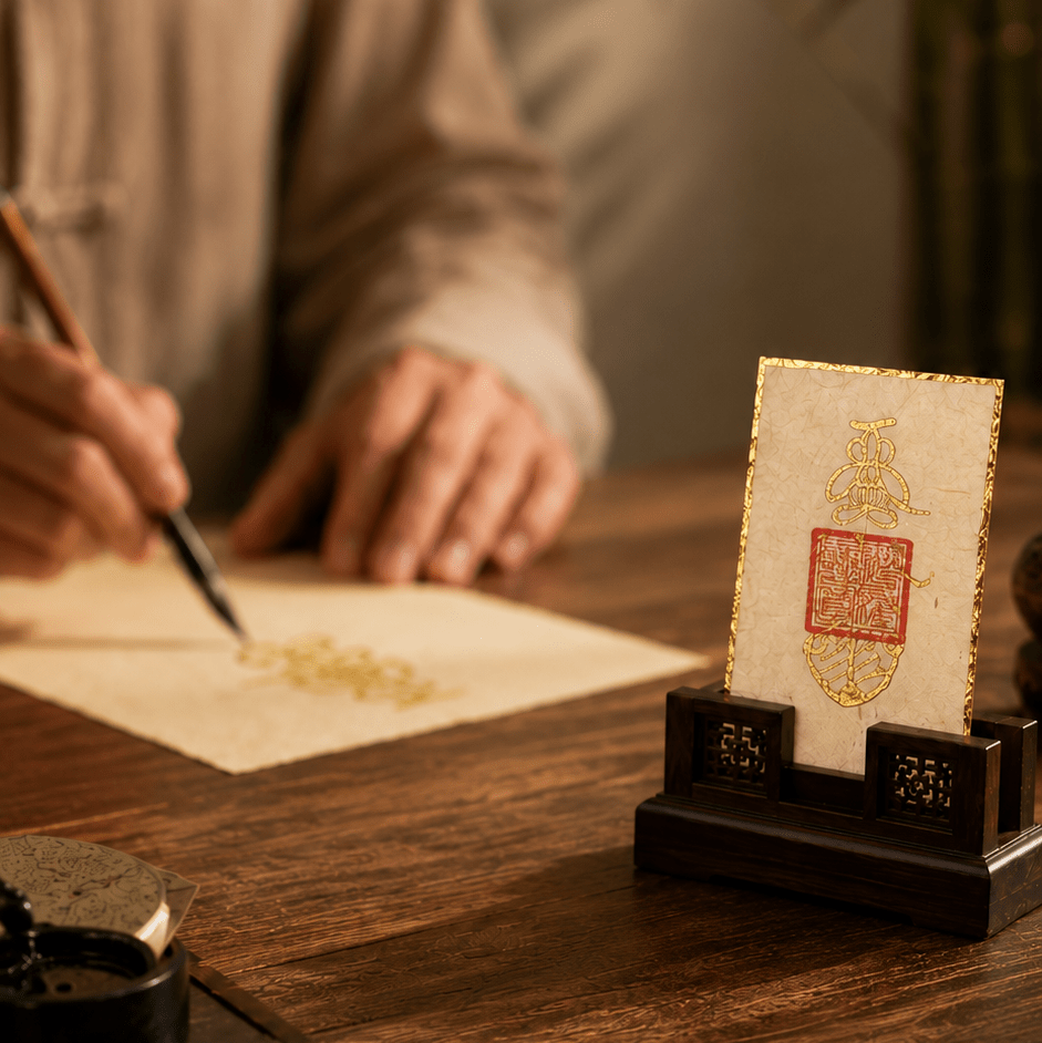 Vitality Blessing｜Hand written Talisman Card & Phone Wallpaper - TalisVibe