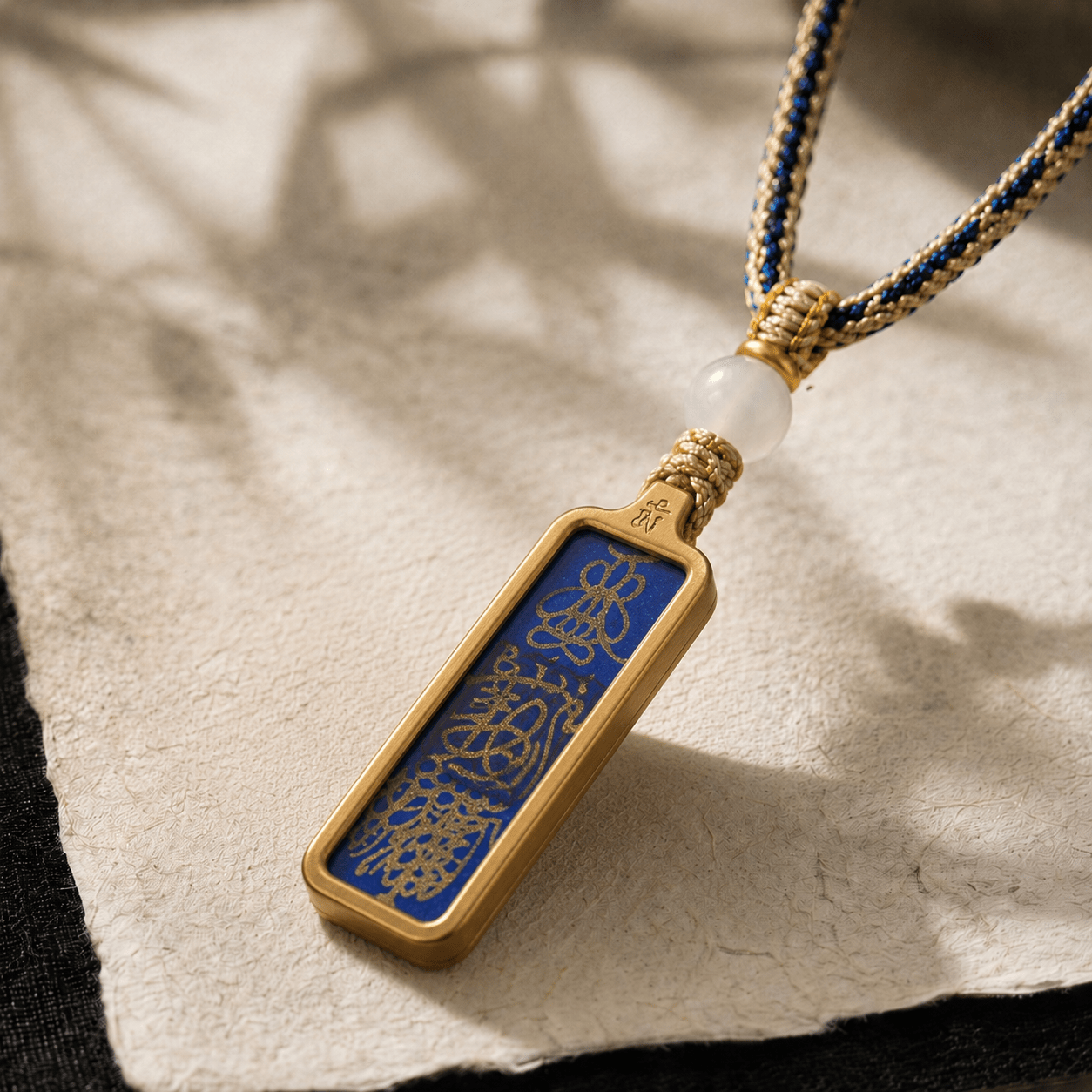 Abundance Blessing｜Handwritten Sigil Necklace - TalisVibe