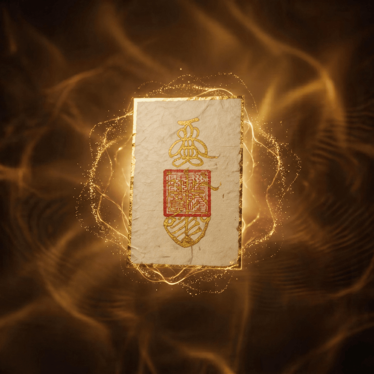 Guardian Blessing｜Hand written Talisman Card & Phone Wallpaper - TalisVibe